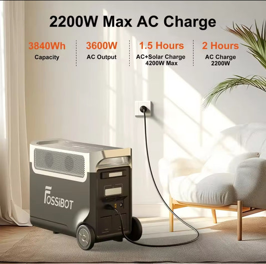 Fossibot F3600 : La Centrale Électrique Portable Ultra-Puissante pour Tous Vos Besoins d’Énergie