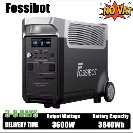 Fossibot F3600 : La Centrale Électrique Portable Ultra-Puissante pour Tous Vos Besoins d’Énergie